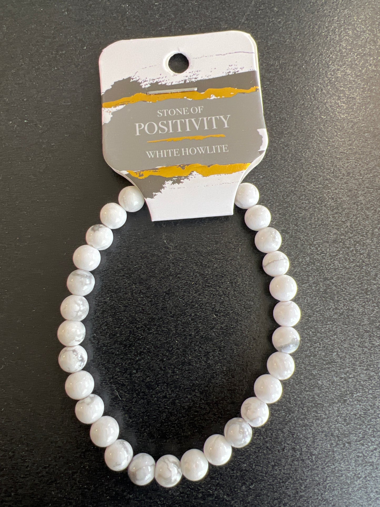 White Howlite Bracelet