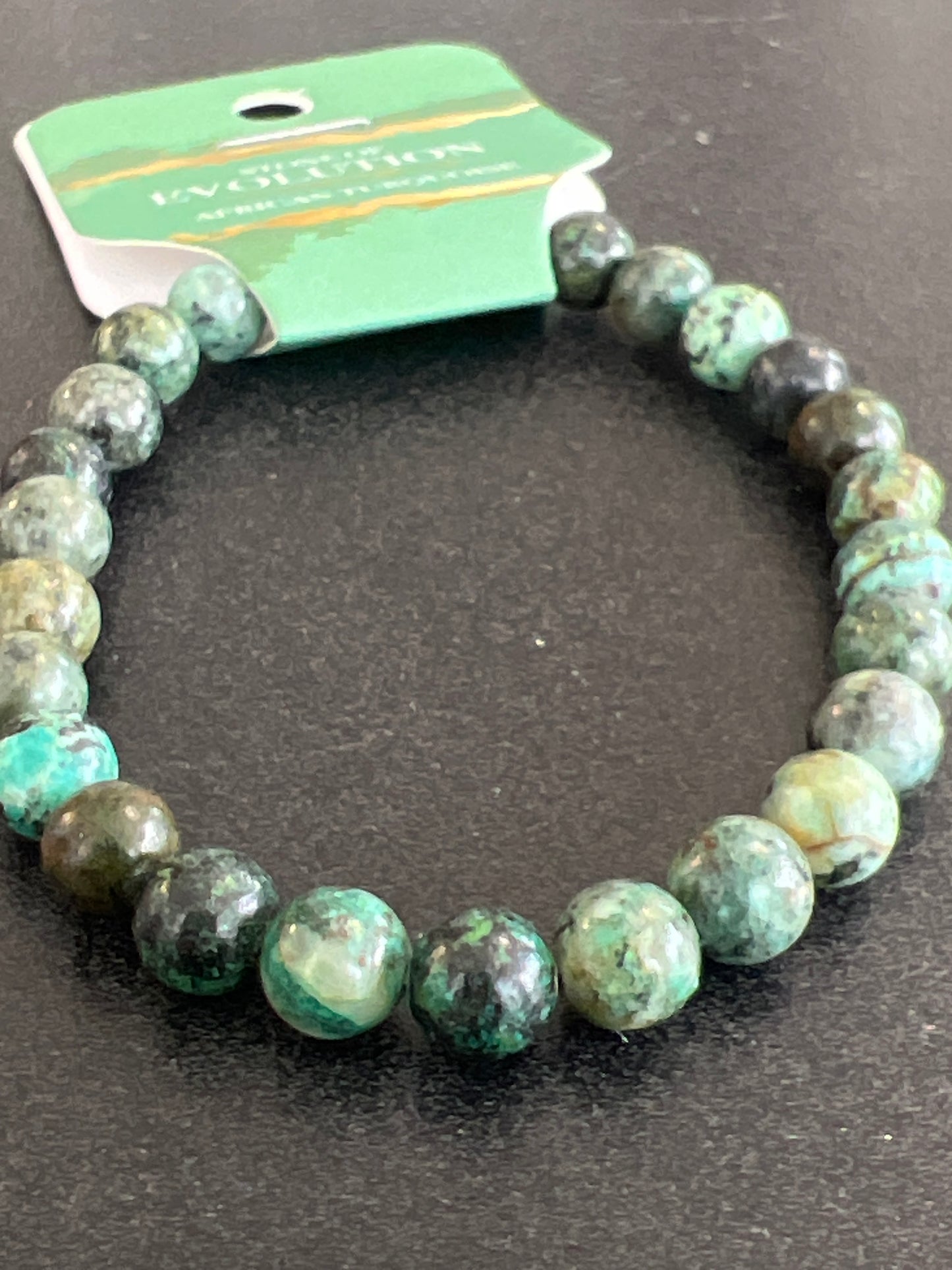 Evolution African Turquoise Natural Stone Bracelet