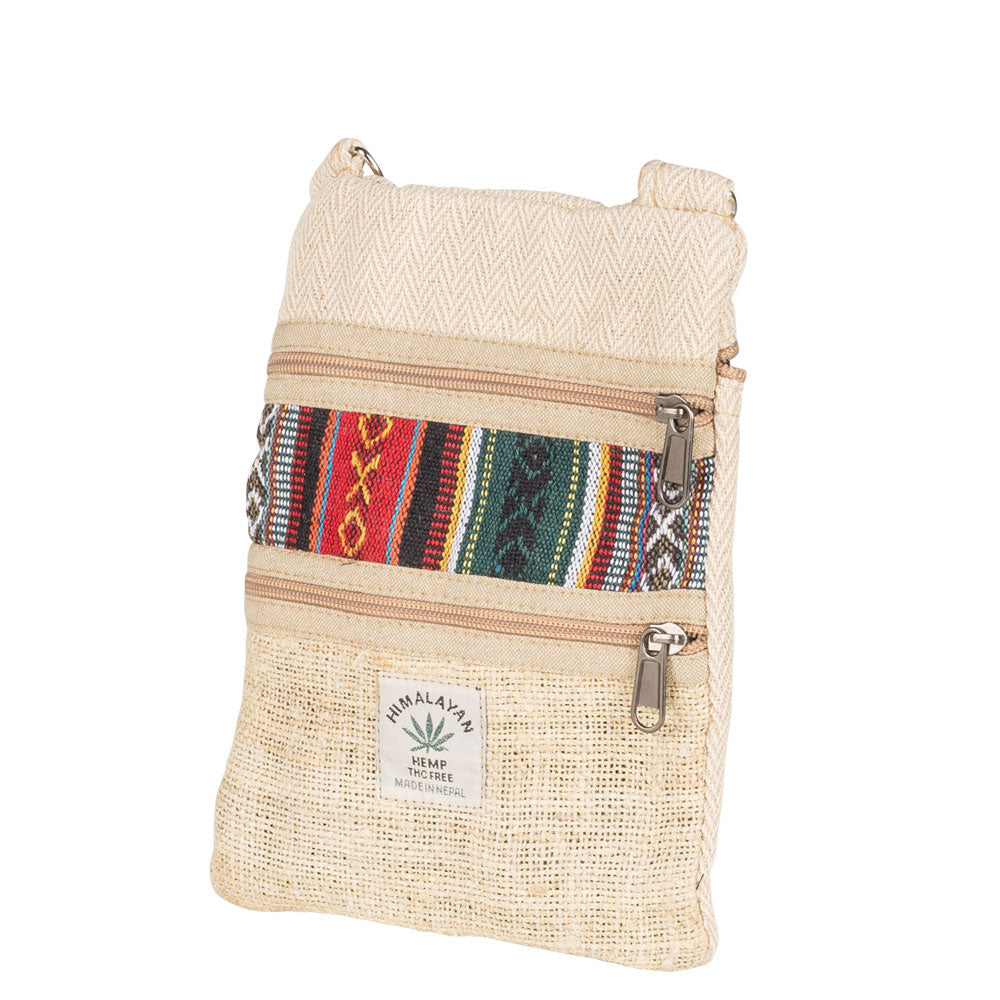 Hemp Passport Bag