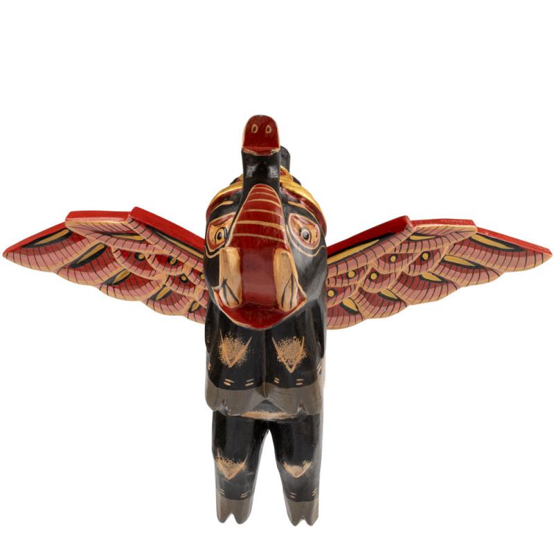 Wooden Hanging Flying Elephant