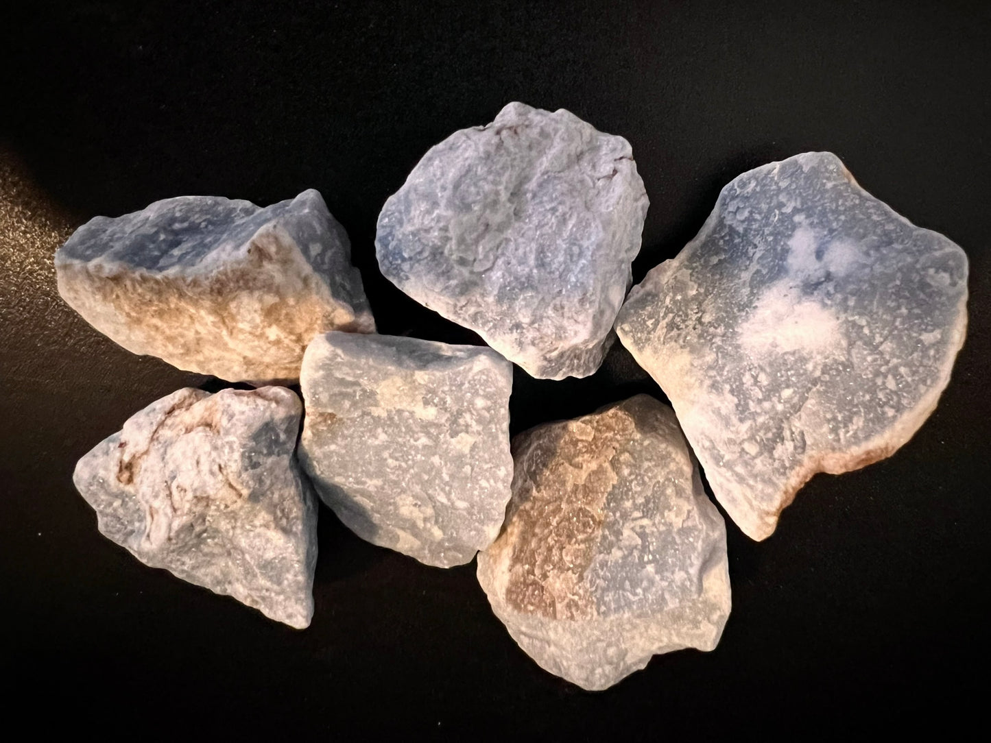 Angelite Crystal - Raw Natural Stone
