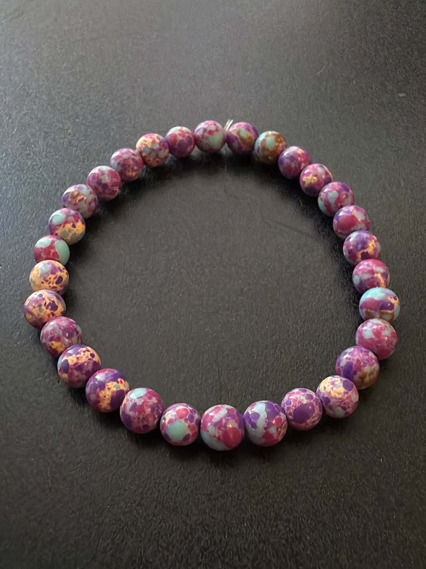 Purple Sea Sediment Jasper & Turquoise