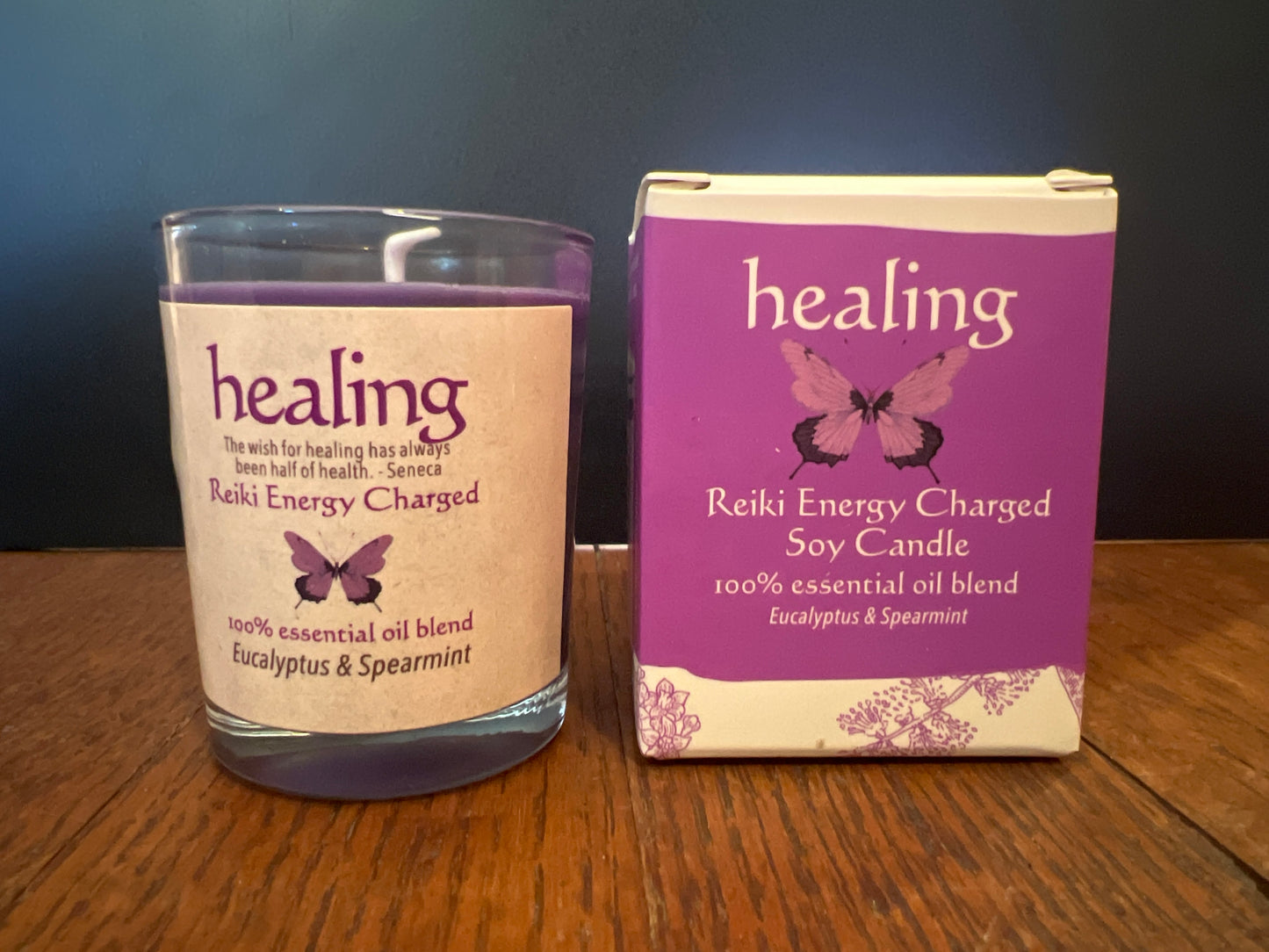 Healing Reiki Energy Charged Soy Candle