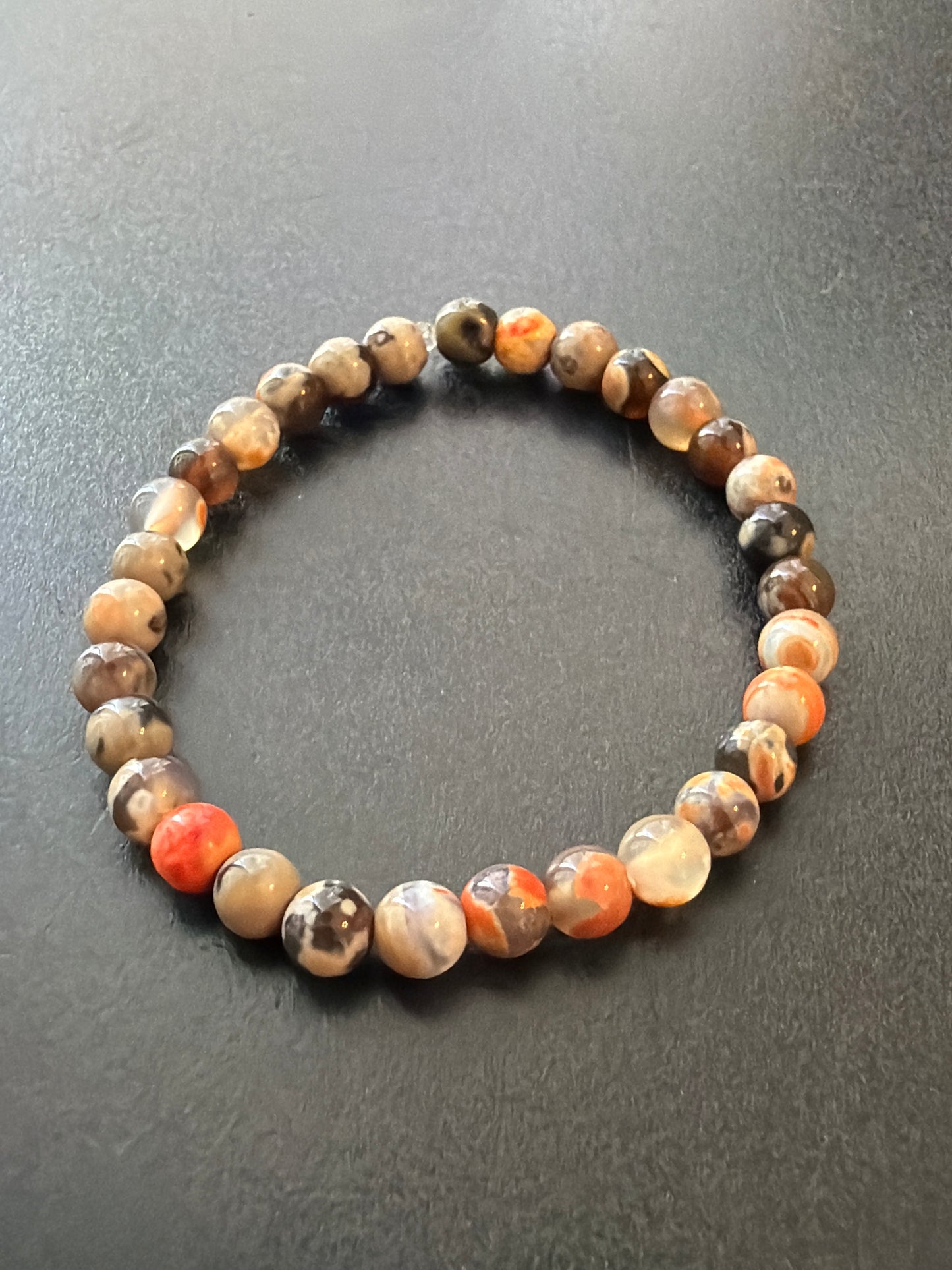 Fire Dragon Vein Agate