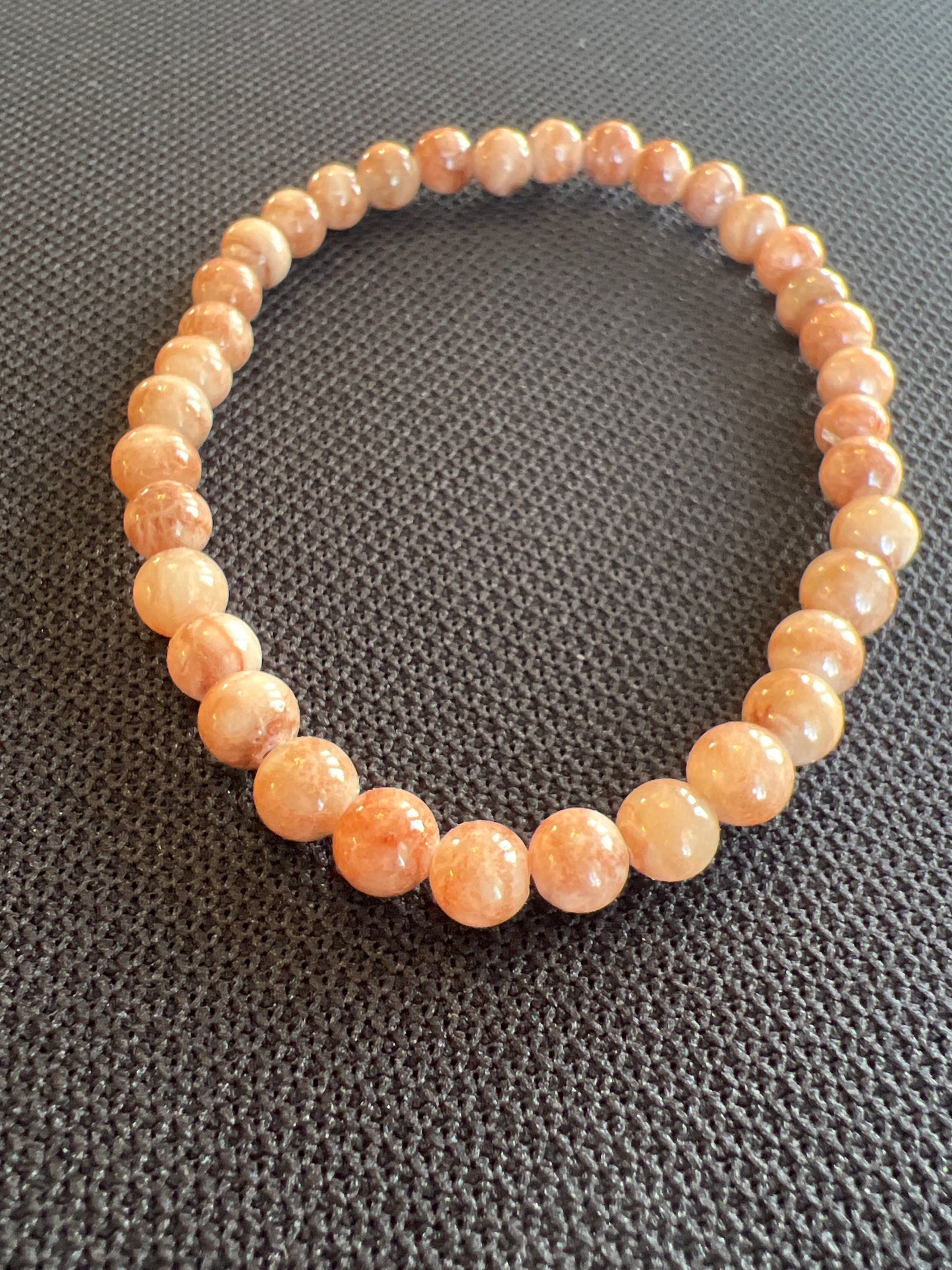 Coffee Persian Gulf Chalcedony Natural Stone Bracelet by Kewl Beads
