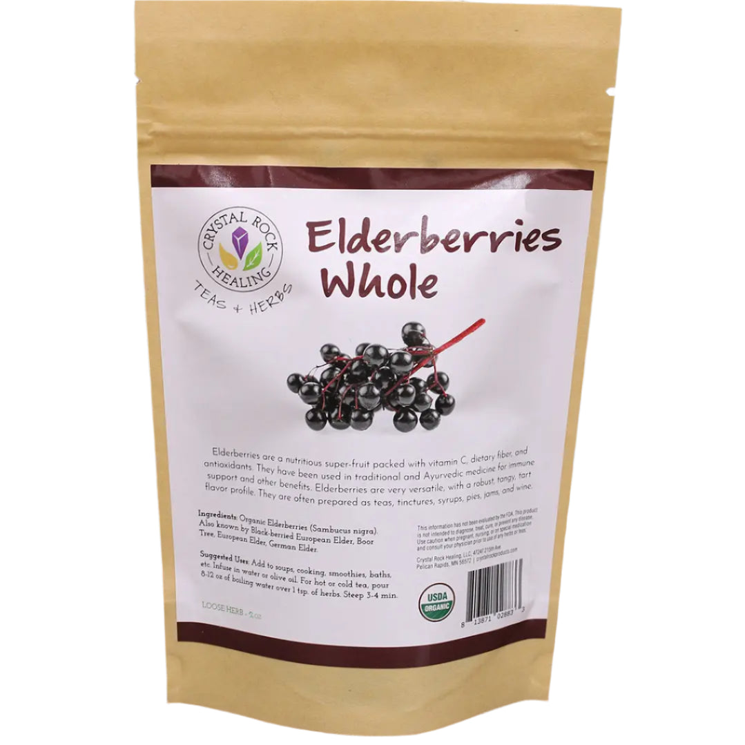 Elderberries Loose Herb 2oz Organic