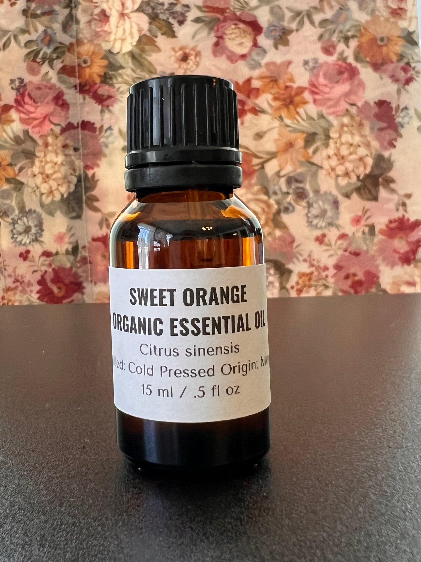 Sweet Orange Organic Essential Oil 15ml (1/2oz)