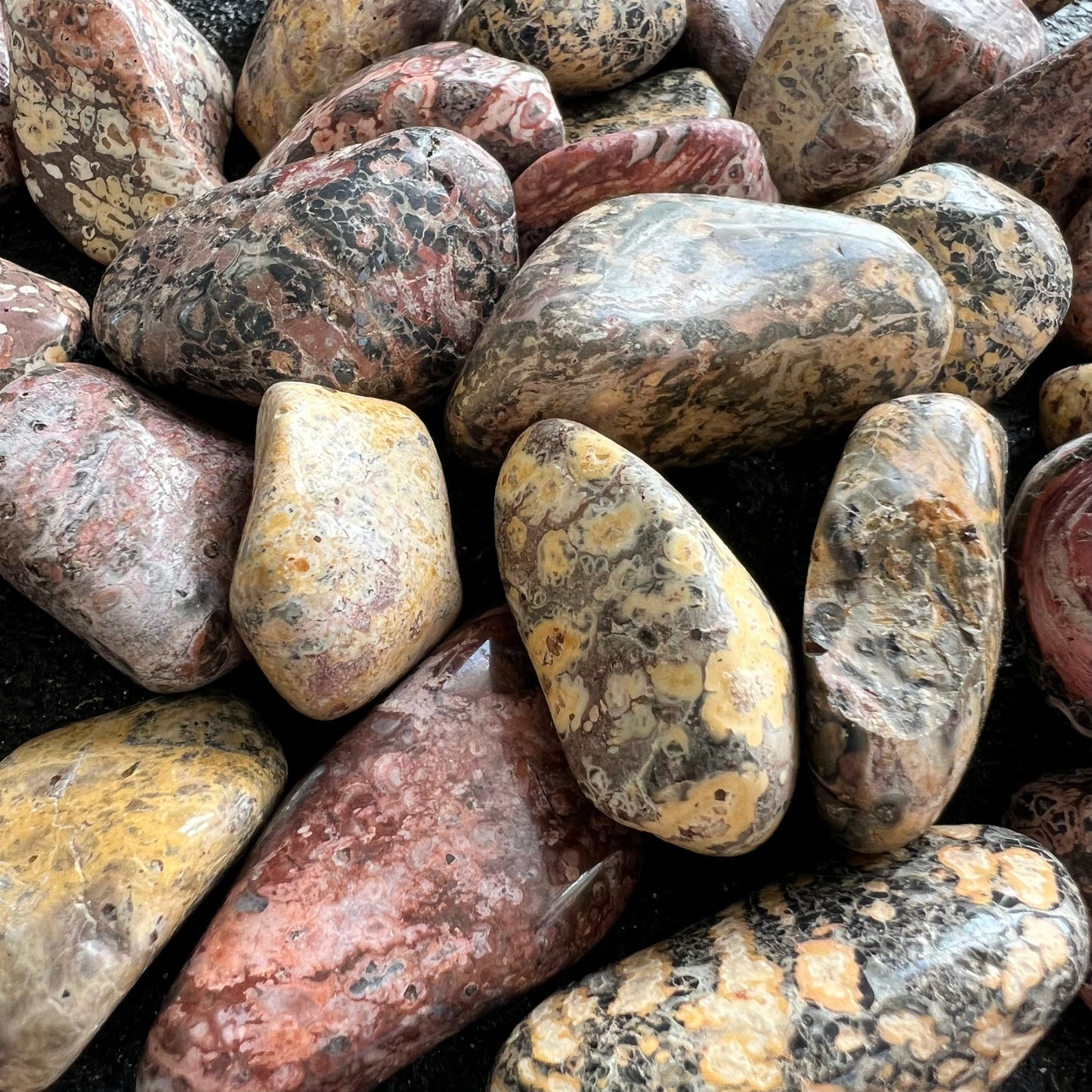 Leopard Skin Jasper - Tumbled Natural Stone