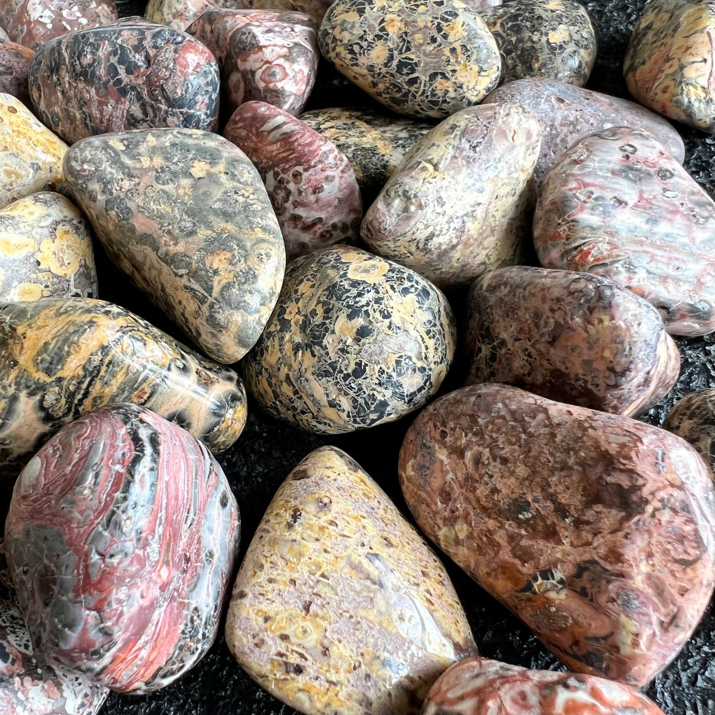 Leopard Skin Jasper - Tumbled Natural Stone