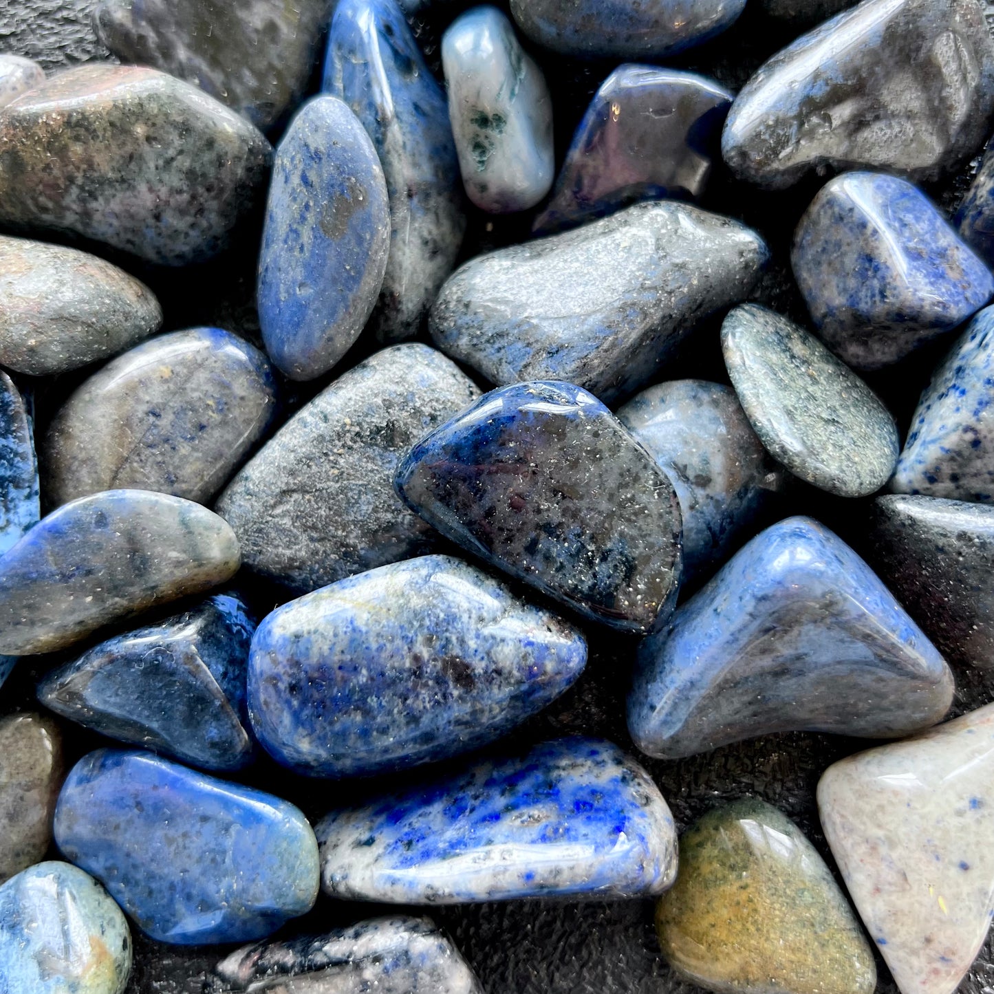 Dumortierite - Tumbled Natural Stone