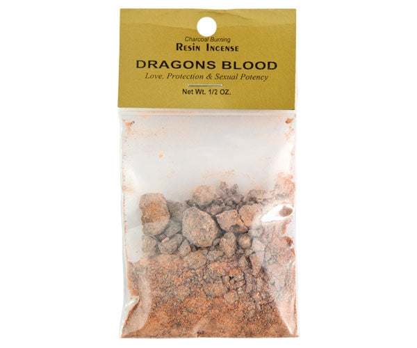 Dragons Blood Resin Incense - 3/4 Oz. Pack