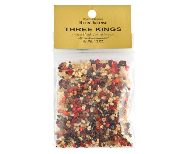Three Kings Resin Incense - 1/2 Oz. Pack