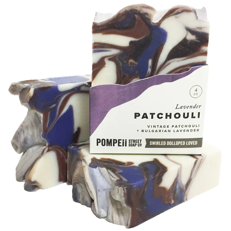 Soap Bar, Lavender Patchouli Pompeii Street Soap Company