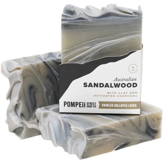 Soap Bar, Australian Sandalwood  Pompeii Street Soap Company
