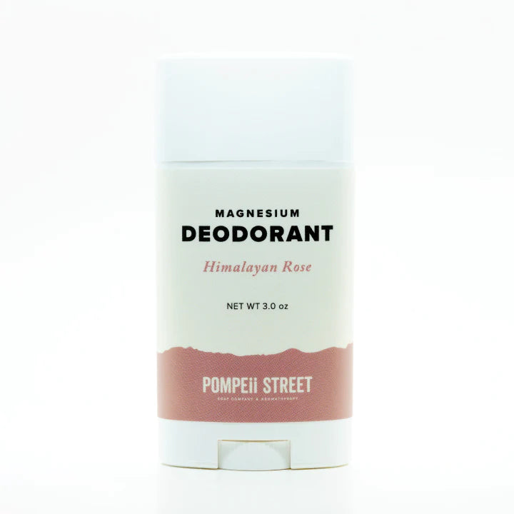 Deodorant, Himalayan Rose Magnesium  Pompeii Street Soap Company