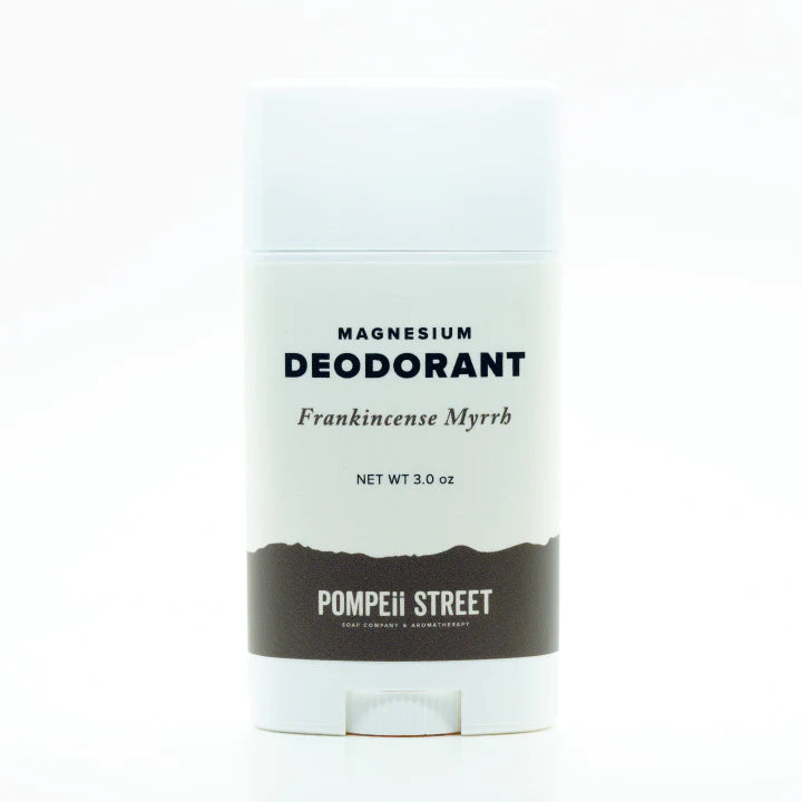Deodorant, Frankincense Myrrh Magnesium Pompeii Street Soap Company