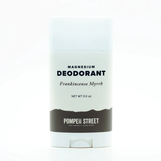 Deodorant, Frankincense Myrrh Magnesium Pompeii Street Soap Company