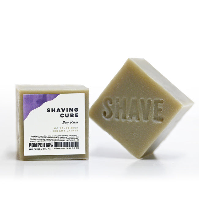 Shaving Cube (Bay Rum) Pompeii Street Soap Company
