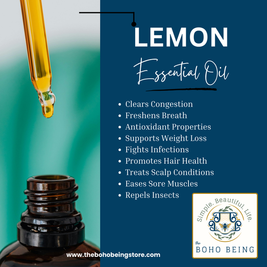 Lemon Essential Oil 15ml (1/2oz)