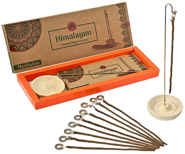 Meditation Himalayan Rope Incense Kit