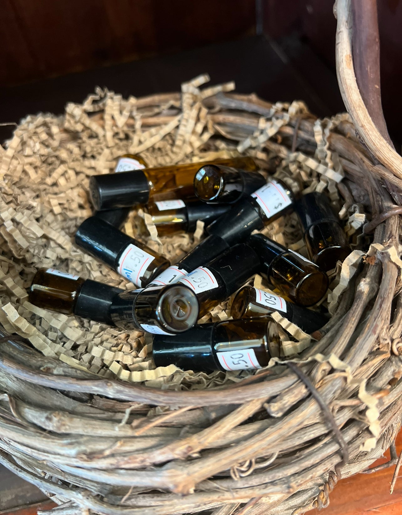 Amber Essential Oil Roll-On Bottle 10ml