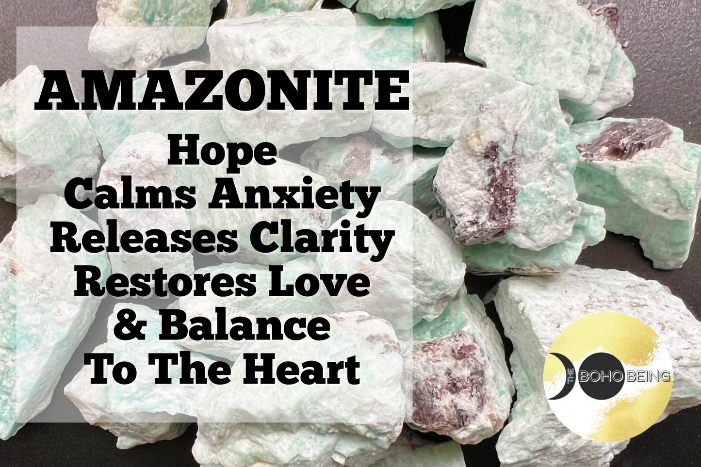 Amazonite Blue Rough Cut Gemstone