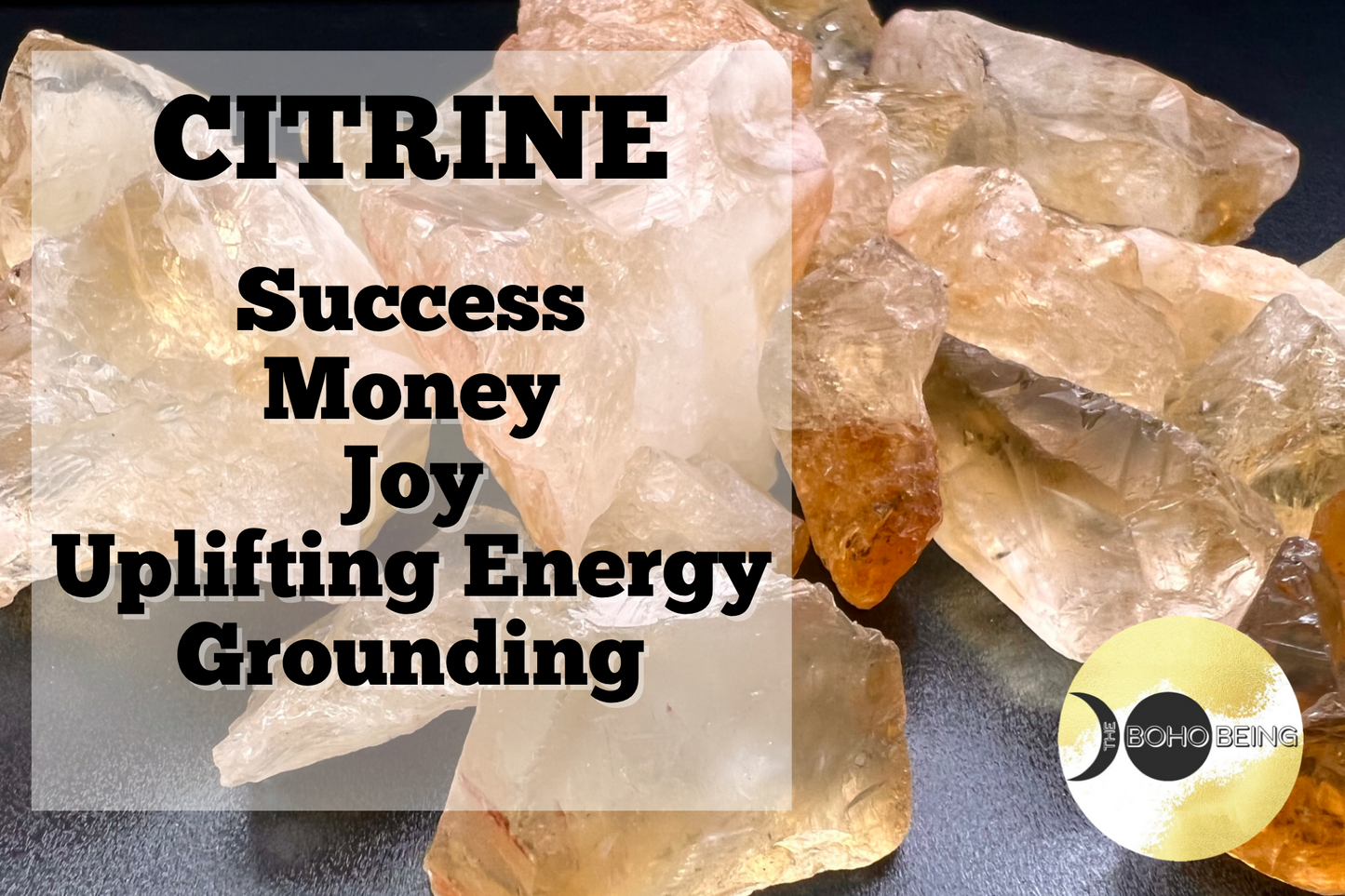 Citrine Raw Quartz Crystal Chunks
