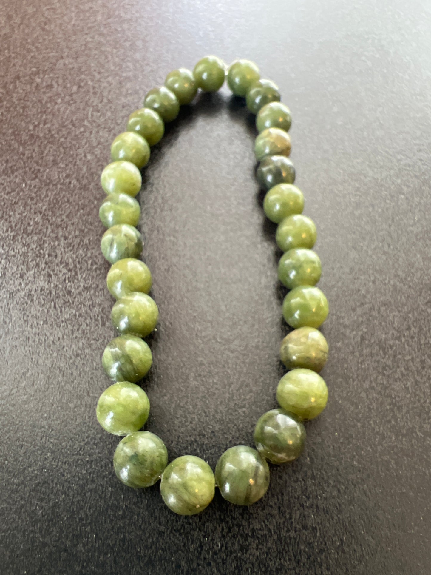 Southern Jade Natural Stone Bracelet by Kewl Beads