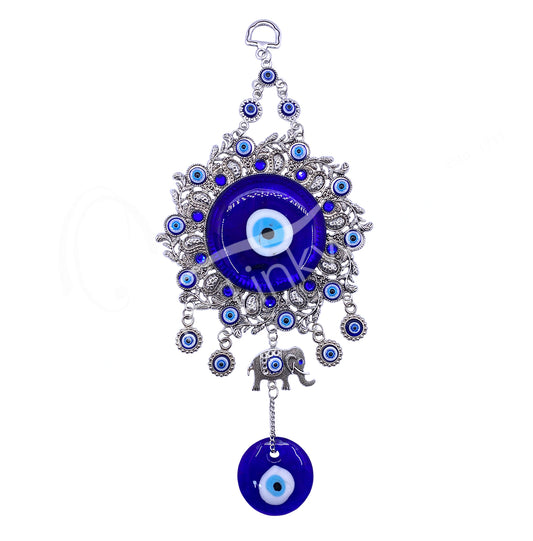 Evil Eye Hanging Big Flower