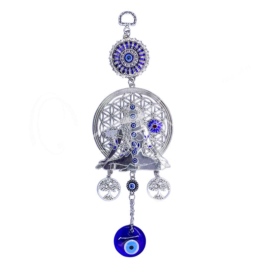 Evil Eye Hanging Flower of Life