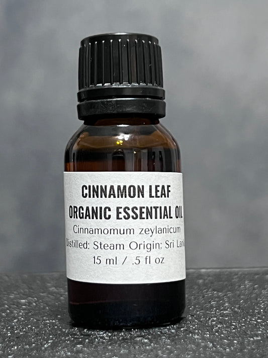 Cinnamon Leaf Organic Essential Oil 15ml(1/2oz)