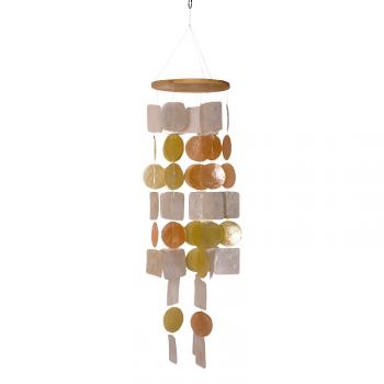 Natural Capiz Shell Wind Chime