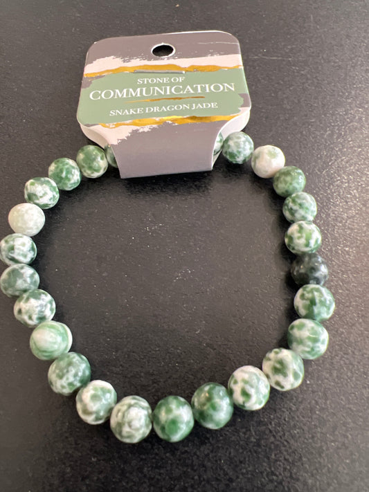 Snake Dragon Jade Bracelet