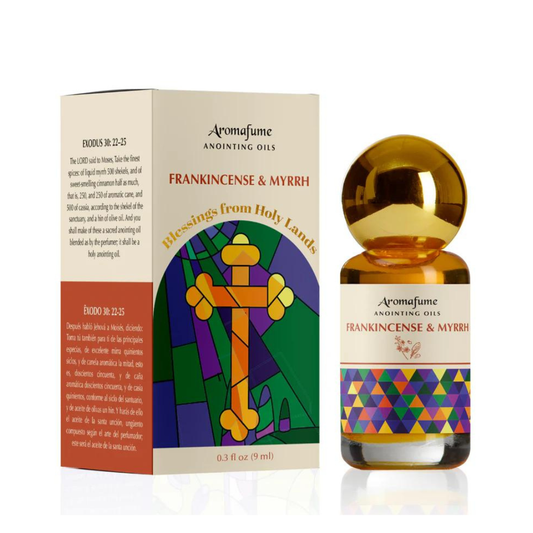 Frankincense & Myrrh Anointing Oil | Holy Oil For Prayer