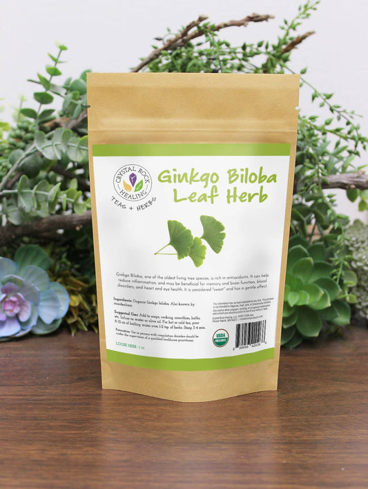 Ginkgo Biloba 1oz Organic