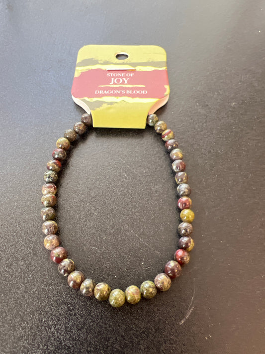 Joy Dragon's Blood Natural Stone Bracelet