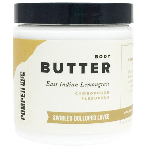 Body Butter, Lemongrass  Pompeii Street Soap Company