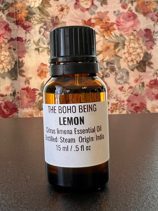 Lemon Essential Oil 15ml (1/2oz)