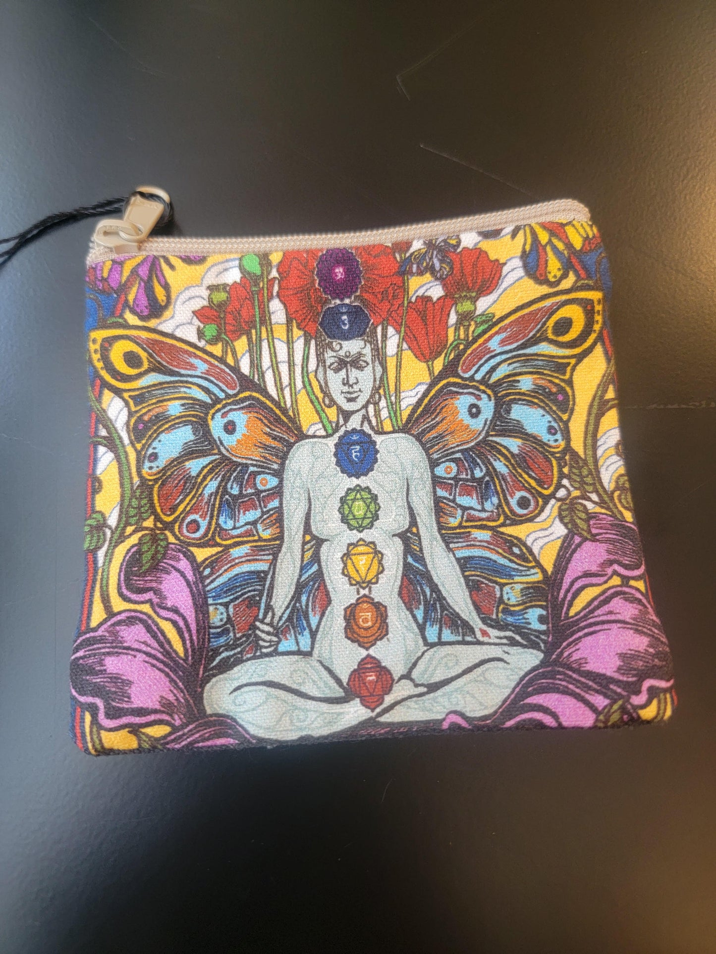 CHAKRA BUTTERFLY COIN PURSE