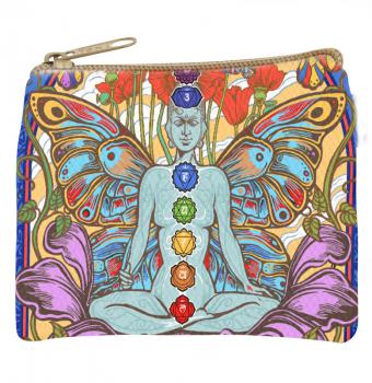 CHAKRA BUTTERFLY COIN PURSE