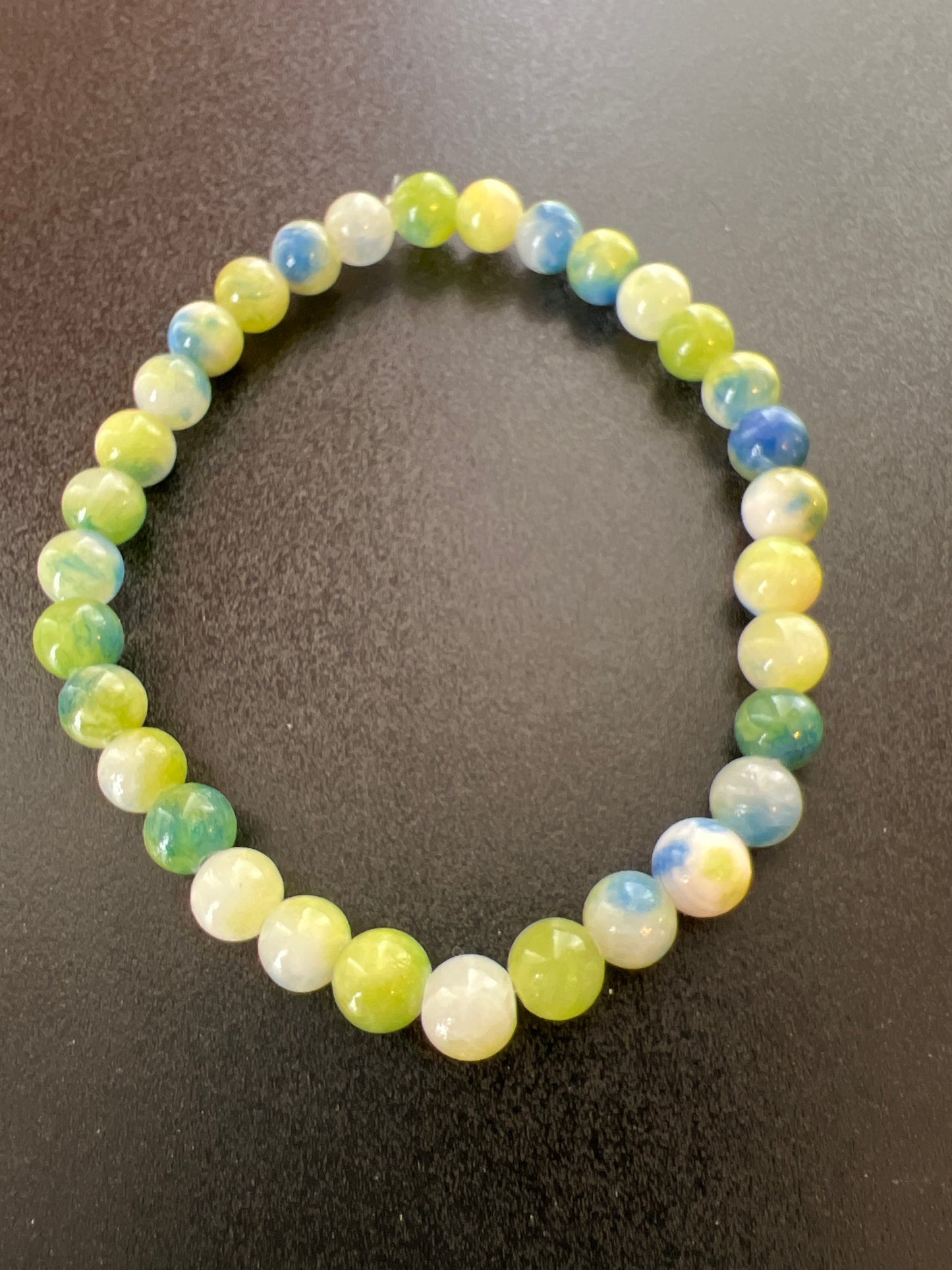 Green and Blue Persian Jade Natural Stone by Kewl Beads