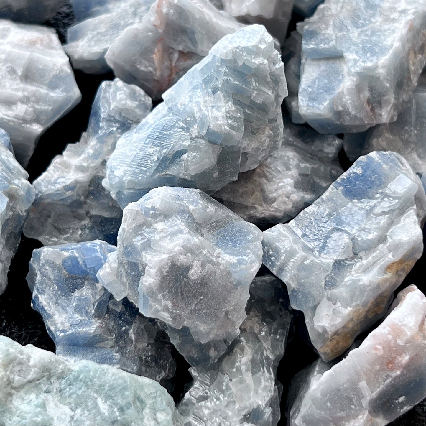 Blue Calcite - Raw Natural Stone