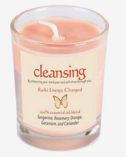 Cleansing Energy Charged Soy Candle