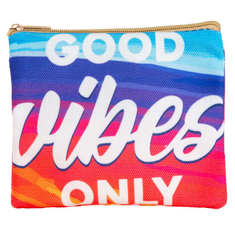 GOOD VIBES ONLY COIN PURSE