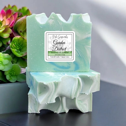 NOLA SoapWorks Garden District Artisan Soap - Honeysuckle & Jasmine
