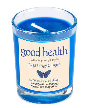 Good Health Reiki Energy Charged Soy Candle