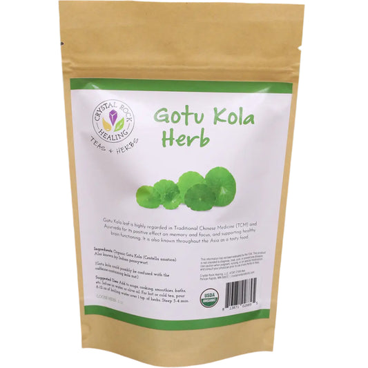 Gotu Kola Loose Herb 1oz Organic