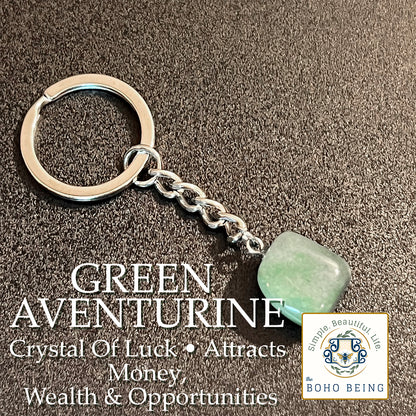 Green Aventurine Keychain