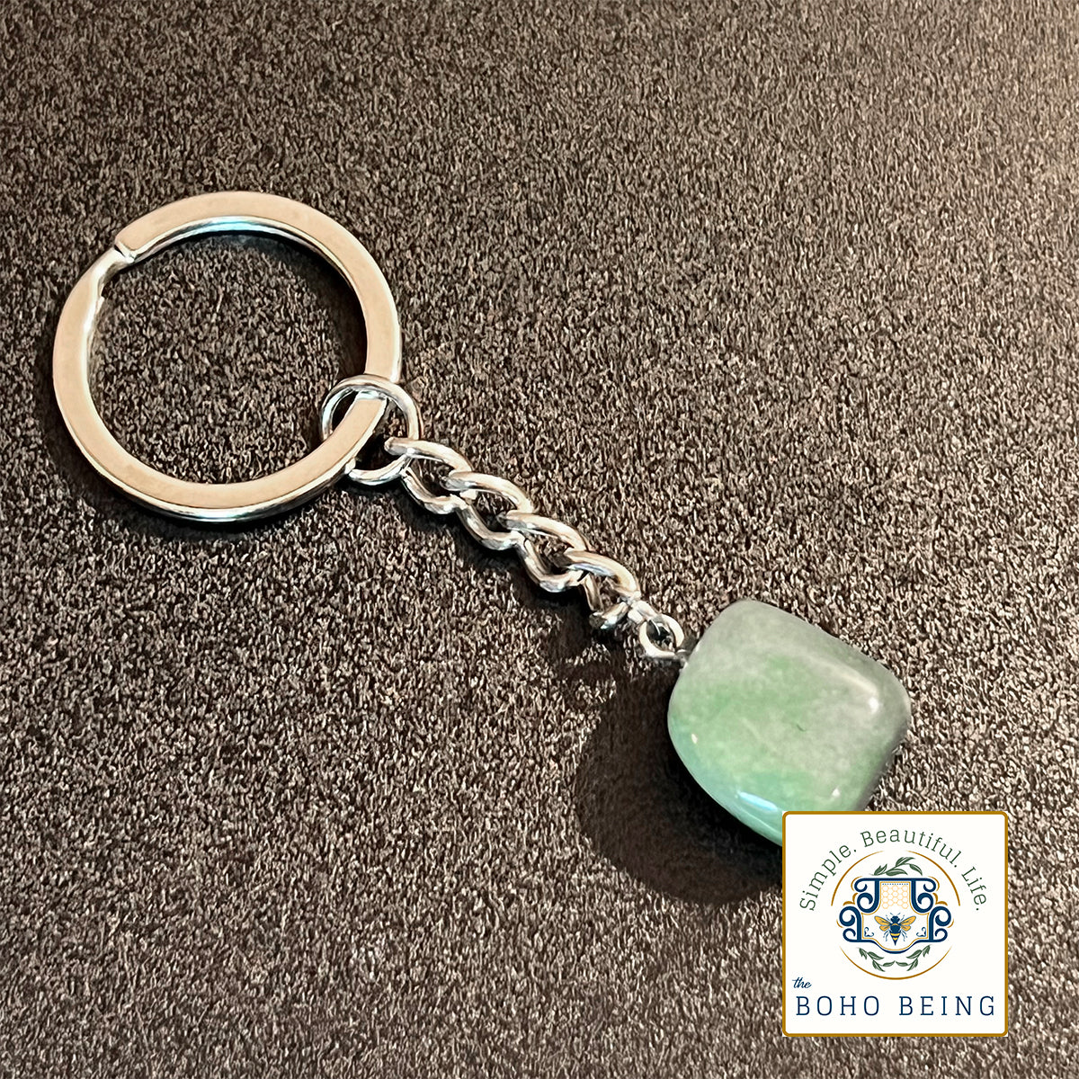 Green Aventurine Keychain