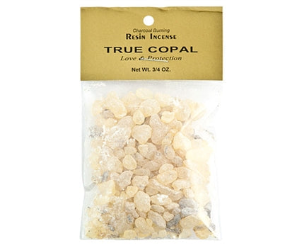 True Copal Resin Incense - 3/4 Oz. Pack